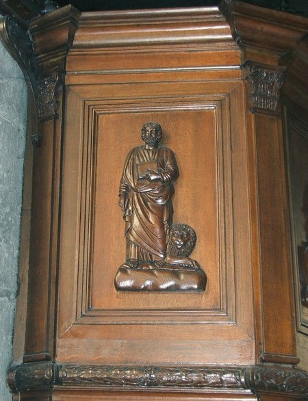 Chaire de léglise de Le Quesnoy