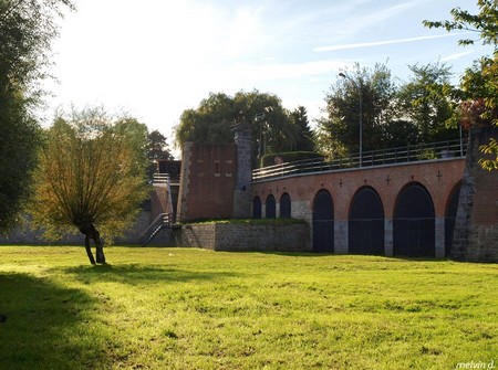 Les remparts à Le Quesnoy
