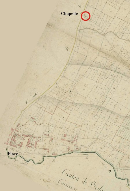 Cadastre de 1812. Document des archives départementales du Nord
