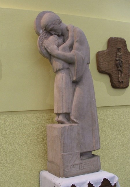 Statue, église paroissiale Saint-Saulve à Leval