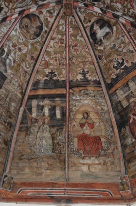 Peintures de l'église de Lez Fontaine
