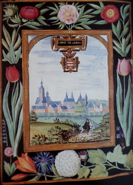 L'abbaye de Liessies sur les albums de Croÿ.
