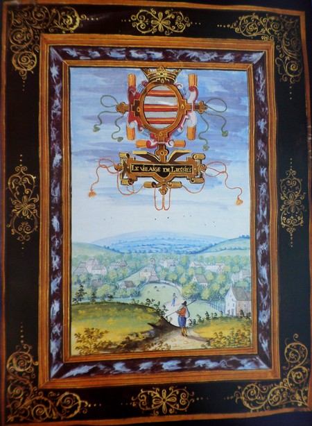 L'abbaye de Liessies sur les albums de Croÿ.