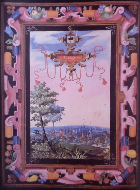 L'abbaye de Liessies sur les albums de Croÿ.