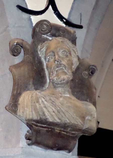 Eglise de Liessies, buste.