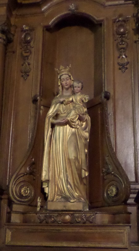 Eglise d'Amfroipret, vierge