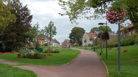 Parc du centre ville à Louvroil