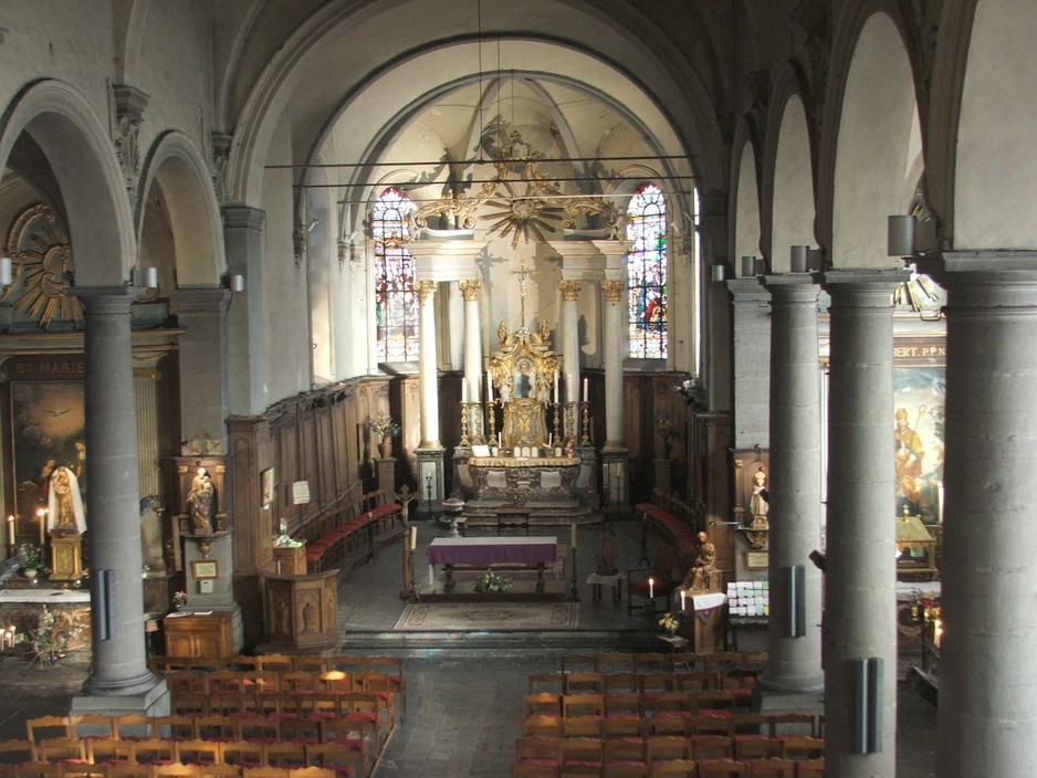 Eglise de Maroilles, le choeur.