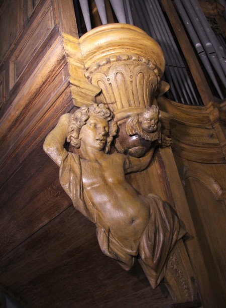 Grand-orgue d'Antoine Gobert à Maroilles