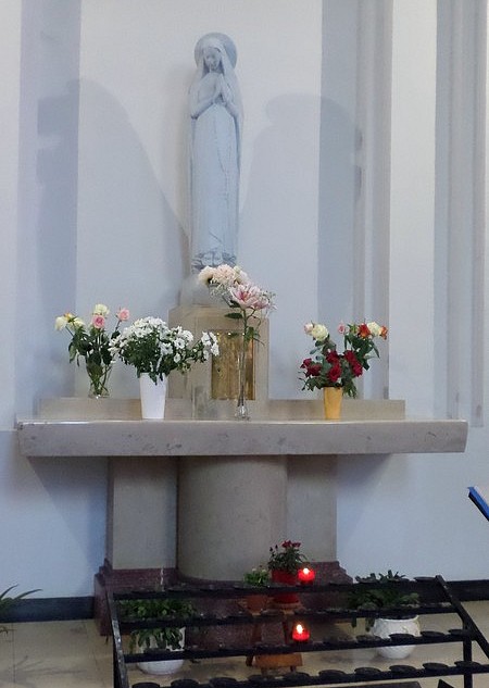 Maubeuge, Eglise du sacré Choeur au Faubourg de Mons.