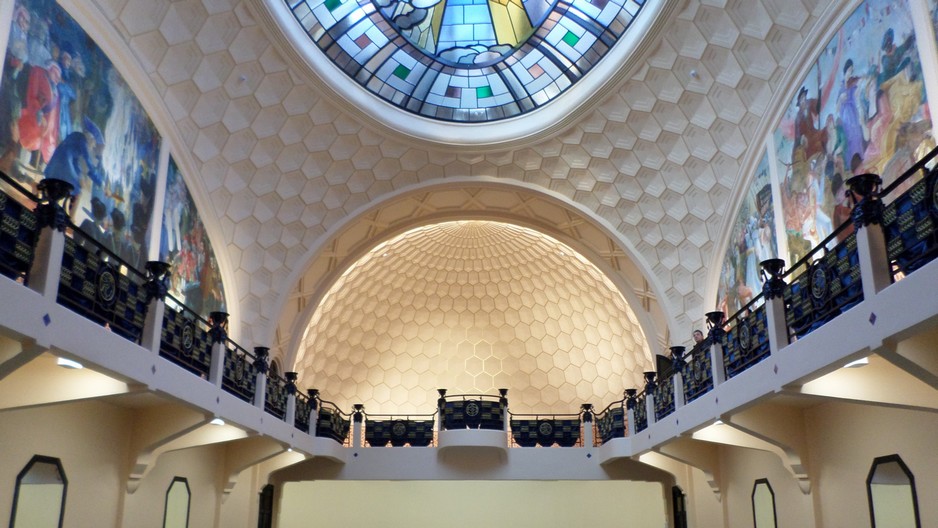 La salle Sthrau à Maubeuge.
