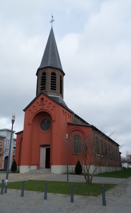Maubeuge, Eglise Notre-Dame du Tilleul à Sous-le-Bois.