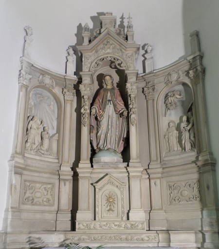 Maubeuge, Eglise Notre-Dame du Tilleul à Sous-le-Bois.