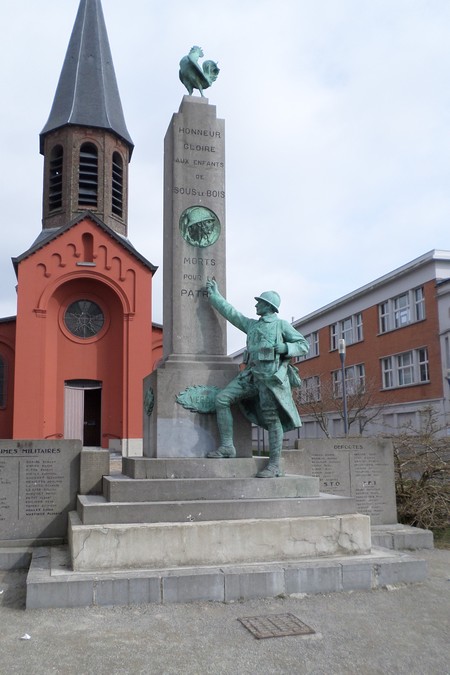 Maubeuge, le monument aux Morts de Sous le Bois