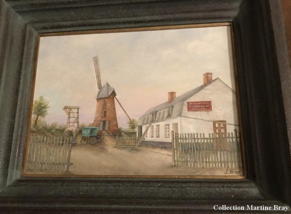 Maubeuge, Moulin tablette au début du 20 ème siècle.