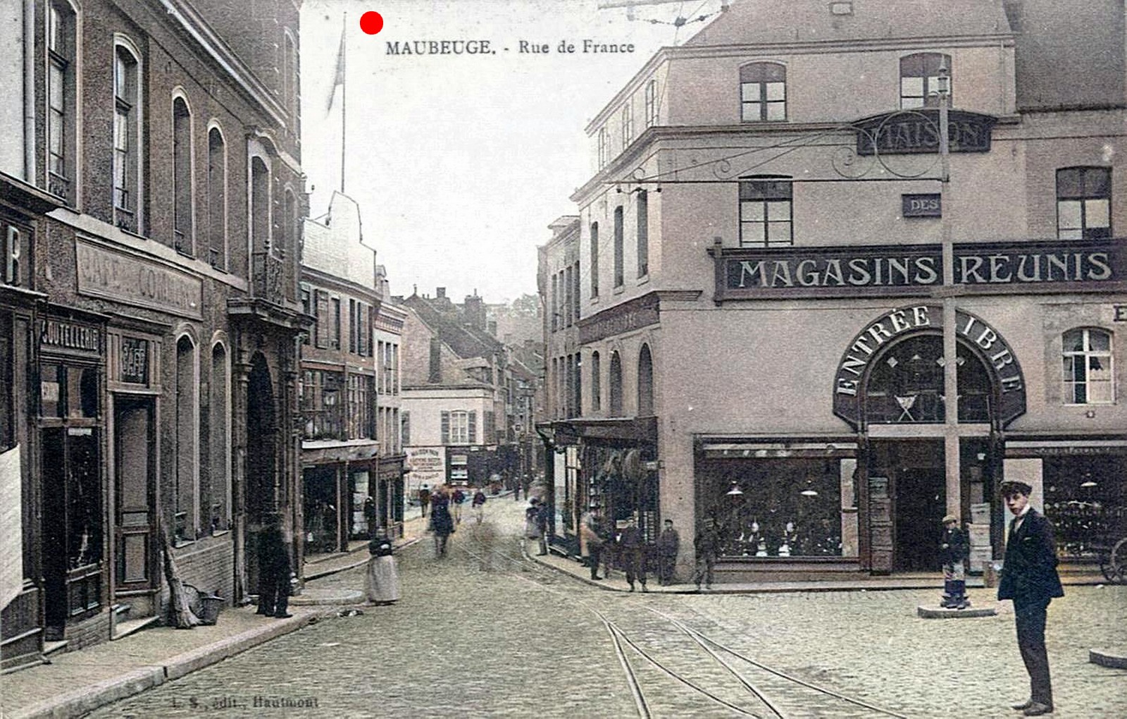 Place Mabuse, les magasins réunis.