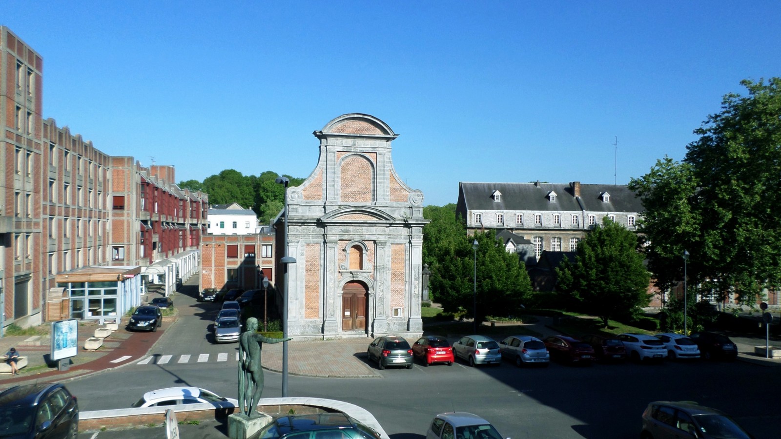 Maubeuge, Marché aux Herbes, chapelle des Soeurs Noires