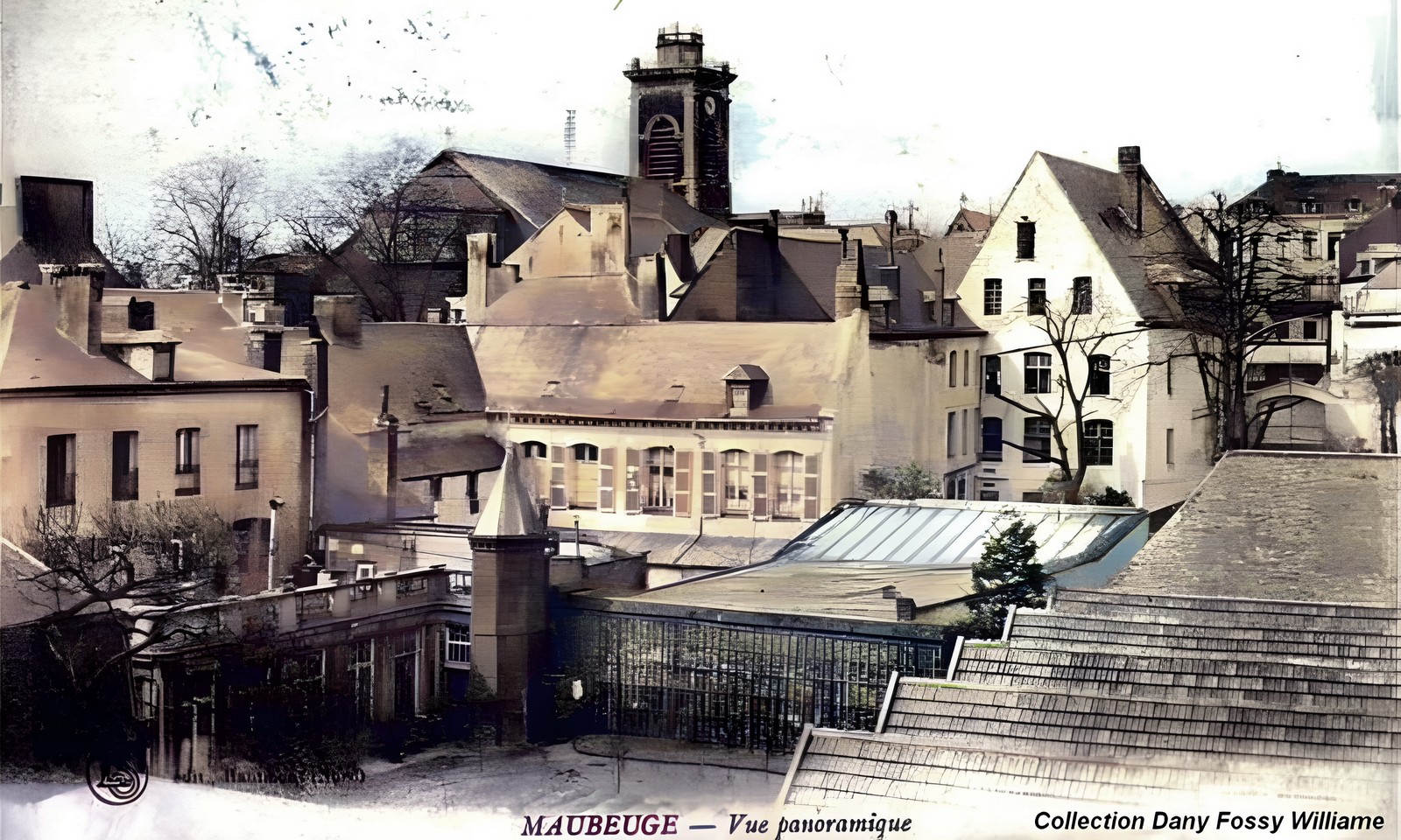 Cartes postales de Maubeuge, Marché aux Herbes.