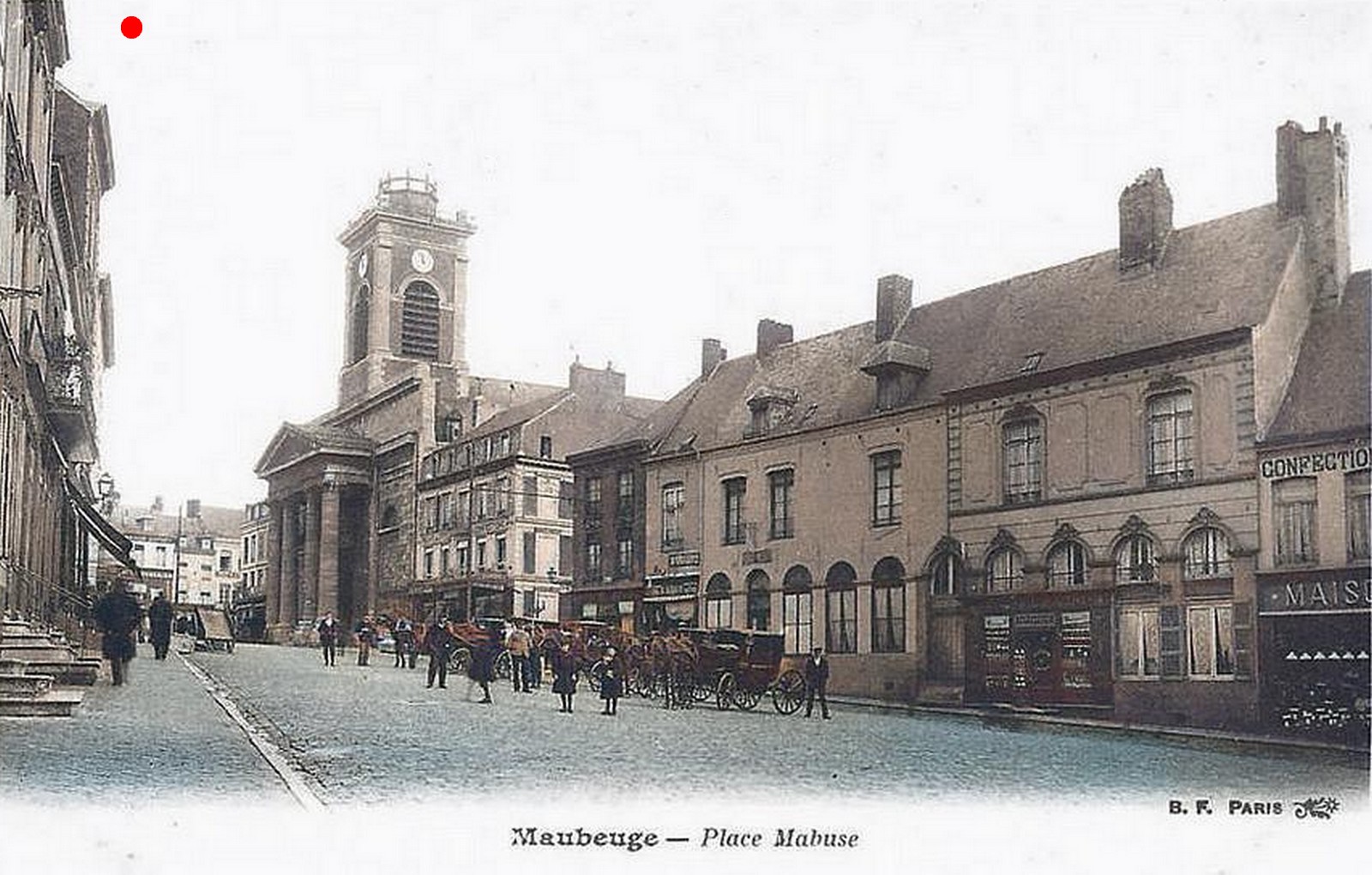 Maubeuge, la place Mabuse.