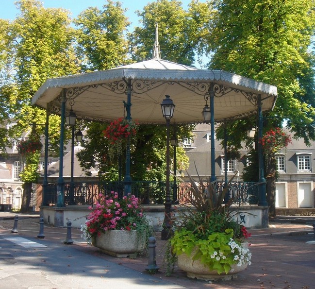 Maubeuge, Place Verte le kiosque
