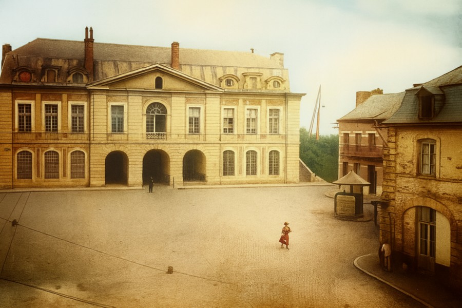 Cartes postales anciennes de Maubeuge, la porte de Mons