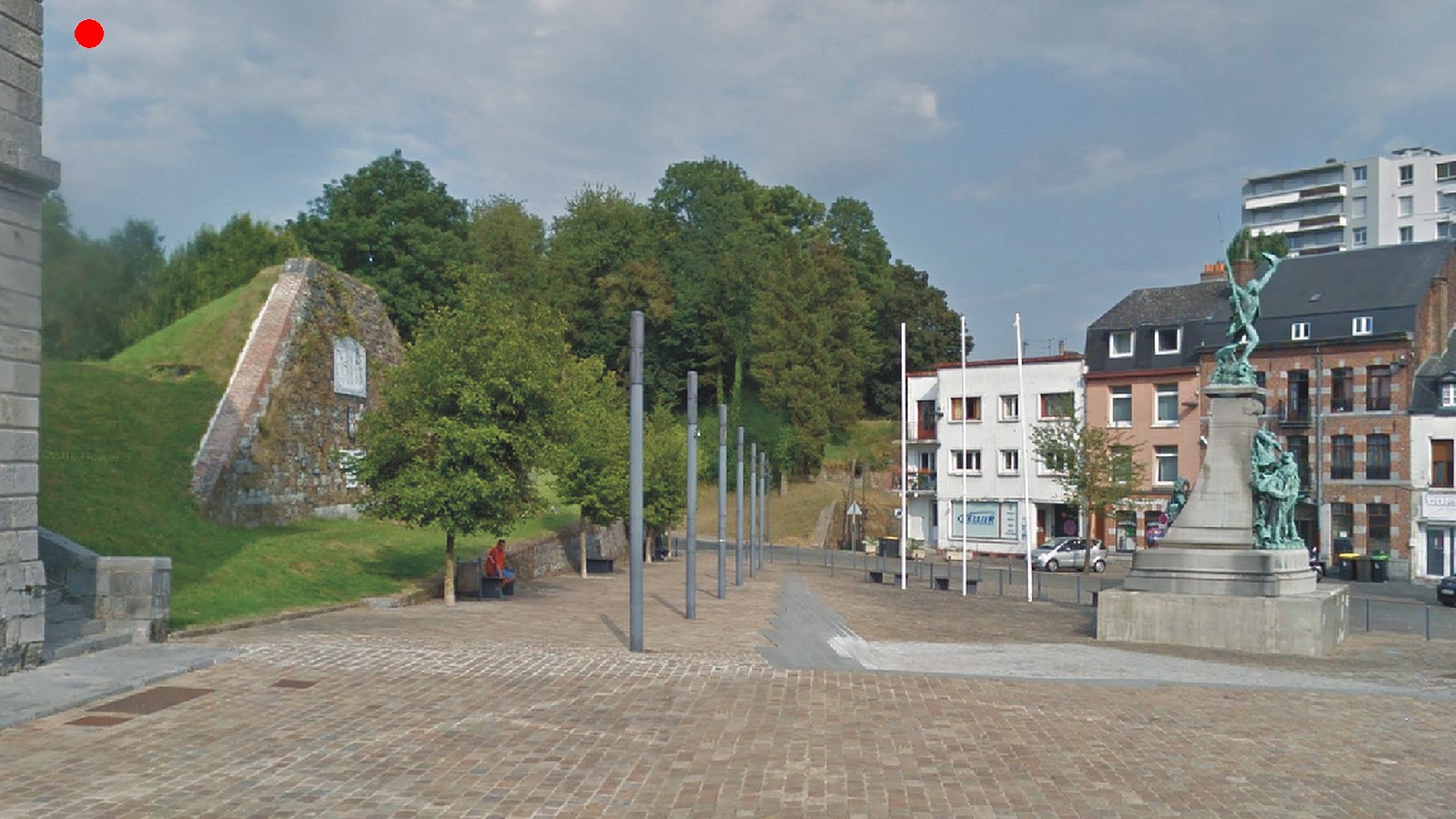 Maubeuge, la place Vauban