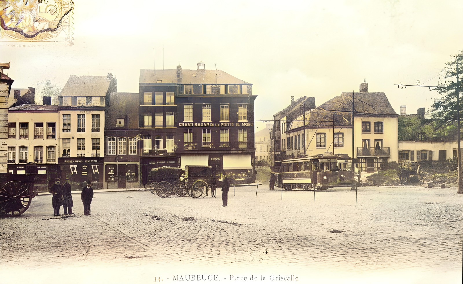 Maubeuge, la place Grisoëlle.
