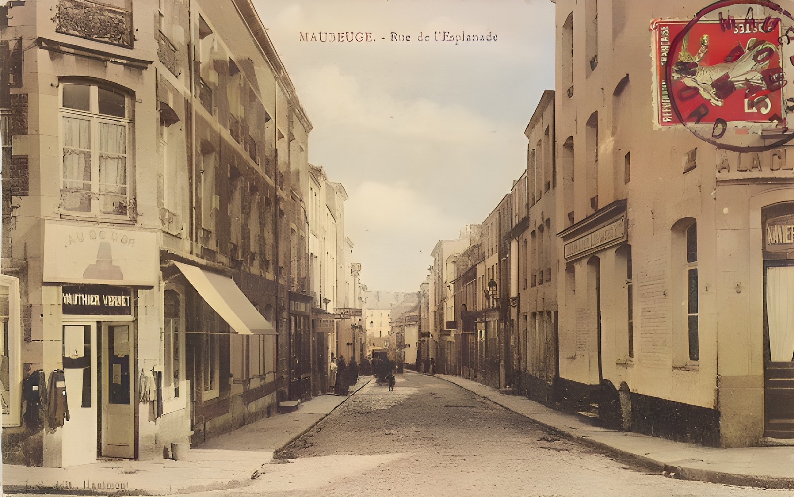 Maubeuge, rue de l'Esplanade