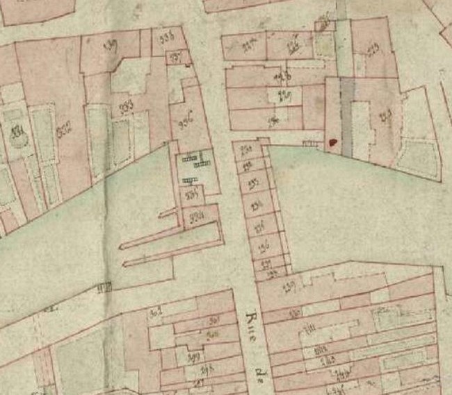 Maubeuge, cadastre de 1810