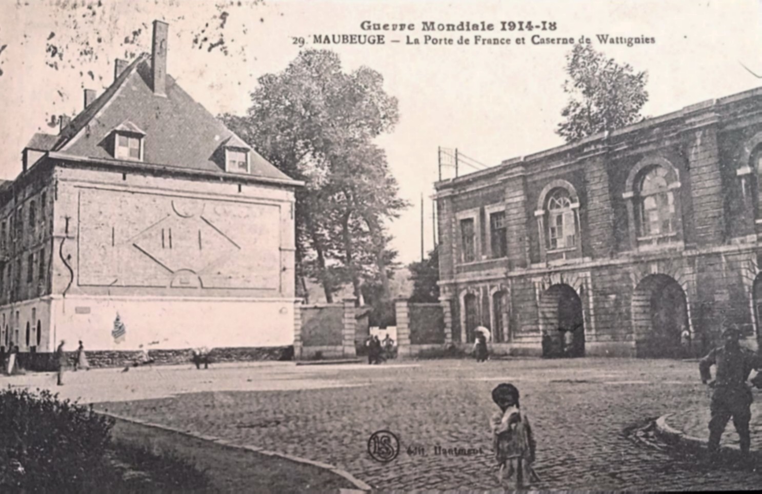 Ancienne porte de France à Maubeuge.