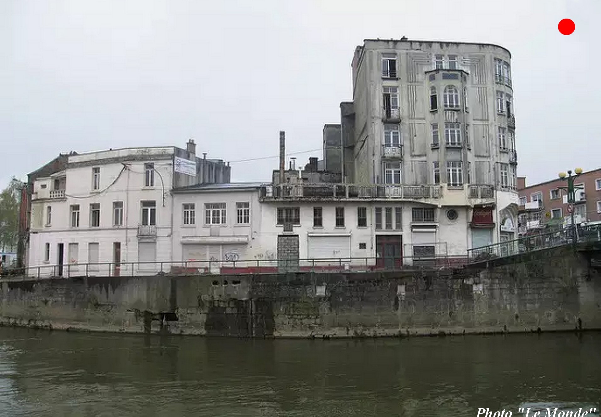 Maubeuge, rue de France, immeuble Lecluyse