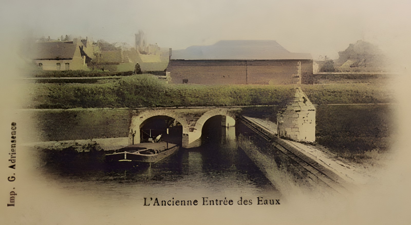 Maubeuge, La porte d'entrée des eaux. Le batardeau.