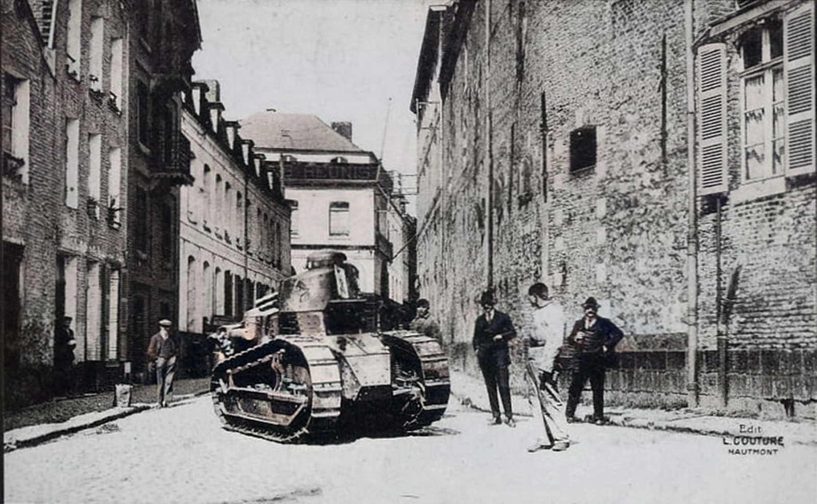 Rue de la Croix à Maubeuge.
