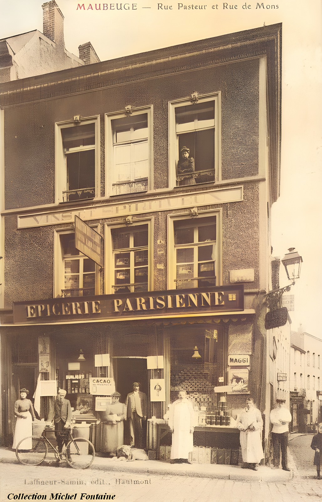 Cadastre de Maubeuge, rue de Mons, boutique