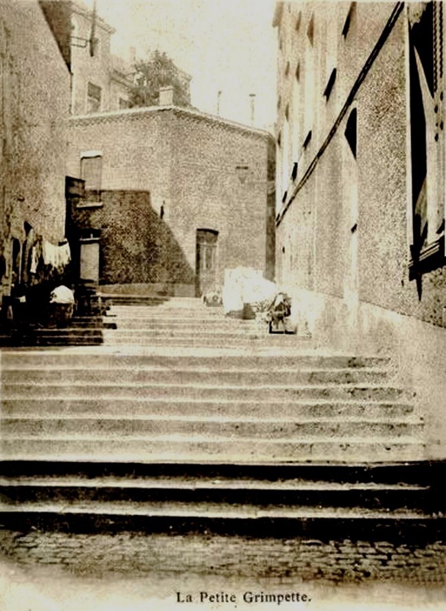 La petite grimpette à Maubeuge.