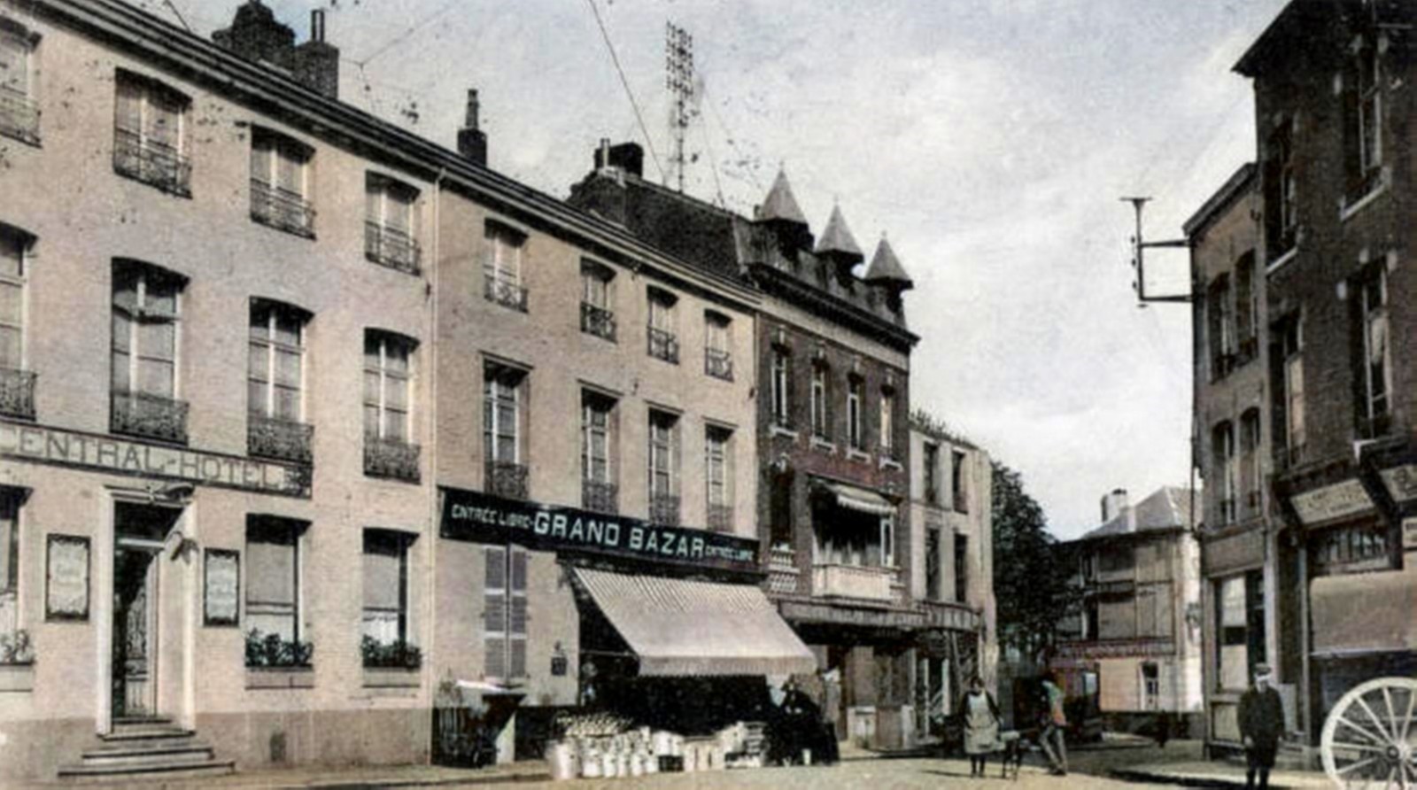 Cartes postales de Maubeuge, le grand bazar