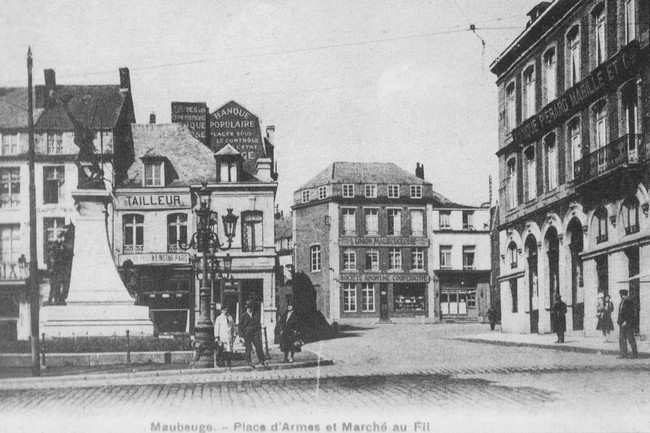 Maubeuge, marché aux fils.