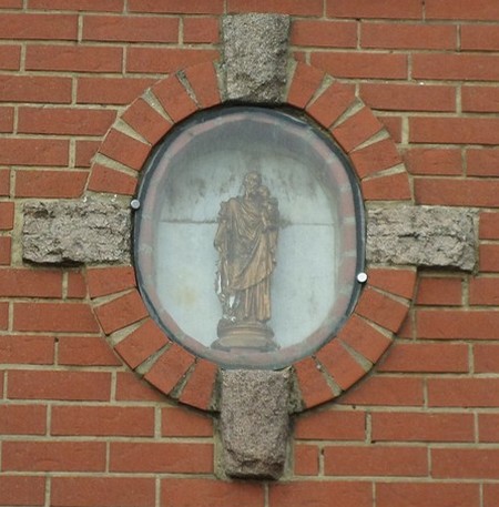 Monceau Saint Waast, niche.