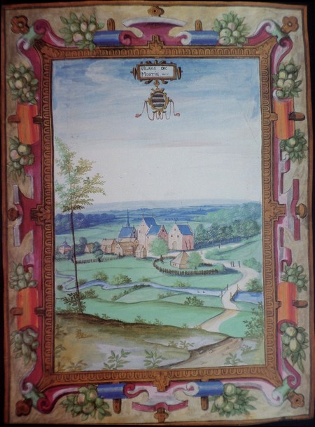 Moustier en Fagne sur les albums de Croÿ.