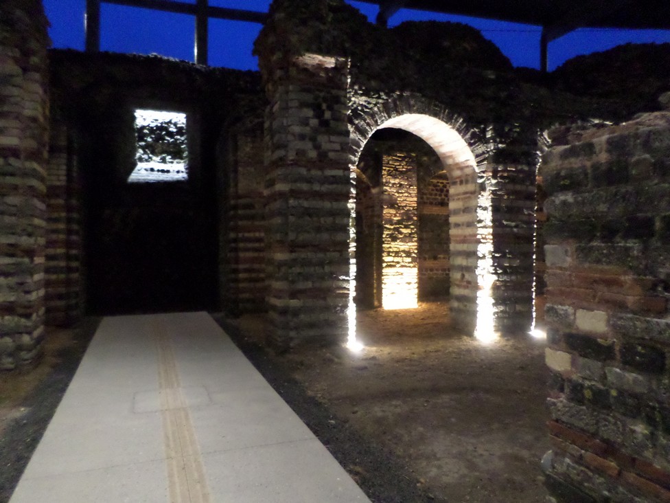 Forum Antique de Bavay, visite nocturne