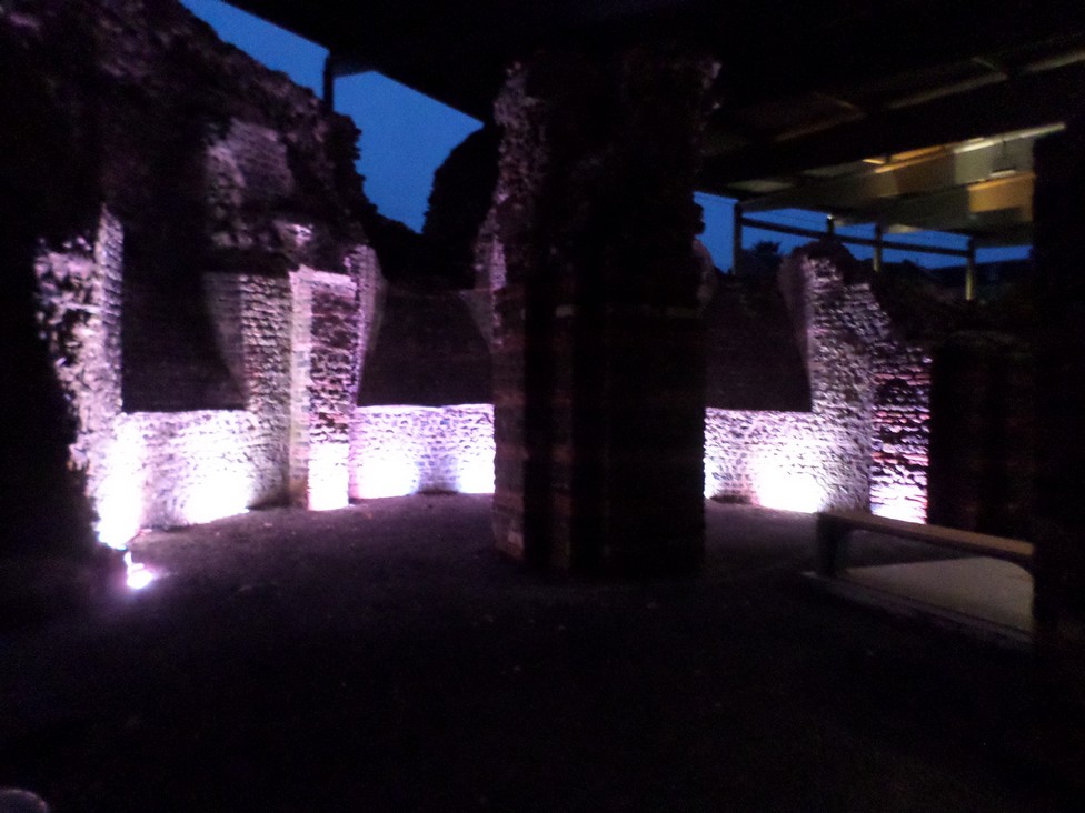 Forum Antique de Bavay, visite nocturne