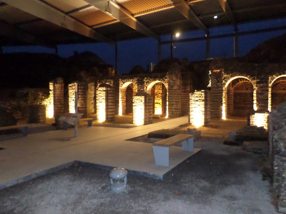 Forum Antique de Bavay, visite nocturne