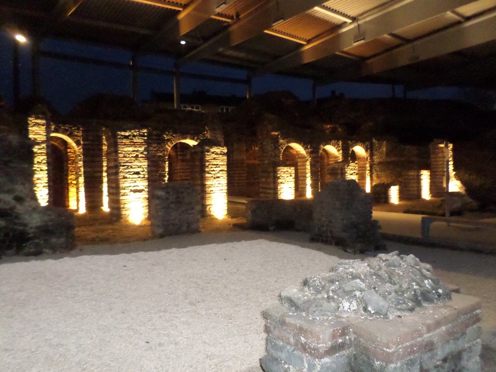 Forum Antique de Bavay, visite nocturne