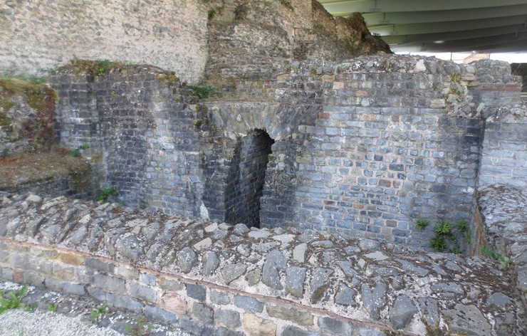 Forum Antique de Bavay, les vestiges romains.