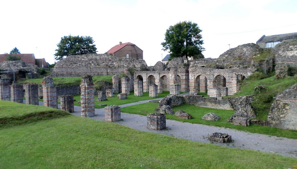 Forum Antique de Bavay, forum cryptoportique.