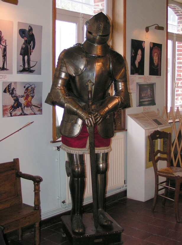 Musée des Évolutions à Bousies, armure.