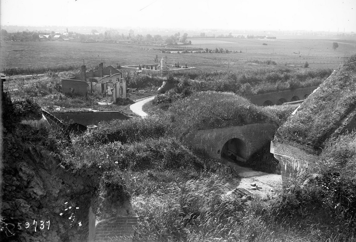 Musée du Fort Leveau à Feignies : photo de 1920