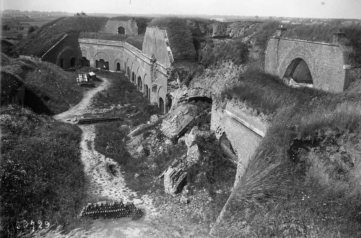 Musée du Fort Leveau à Feignies : photo de 1920