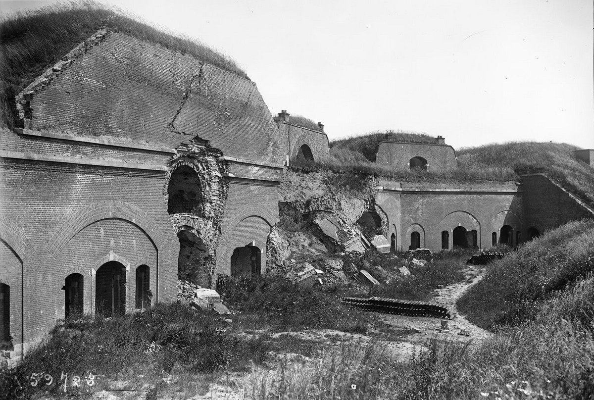 Musée du Fort Leveau à Feignies : photo de 1920
