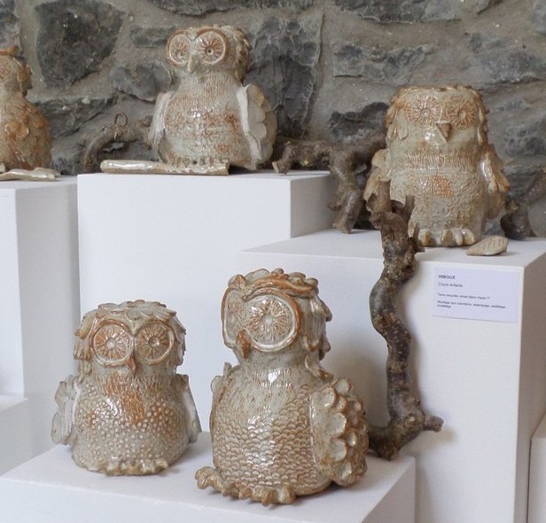 Musée de la Faïence et de la Poterie à Ferrière la Petite. Cour des potiers.
